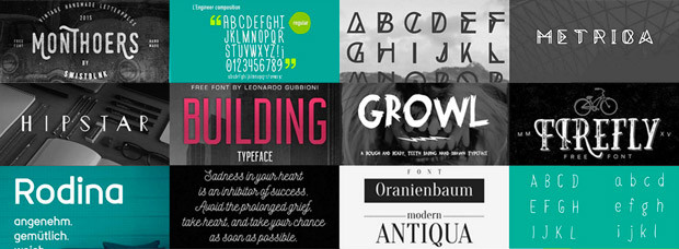 17 Free Fonts >>> http://www.blog.injoystudio.com/17-free-fonts/