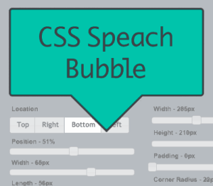 CSS Speech Bubble Generator >>> www.wdb.injoystudio.com/css-speech-bubble-generator/